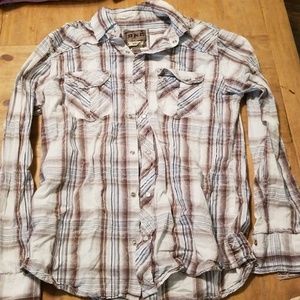 Bke button up size medium